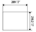 Panel cutout