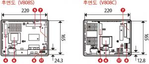 후면도